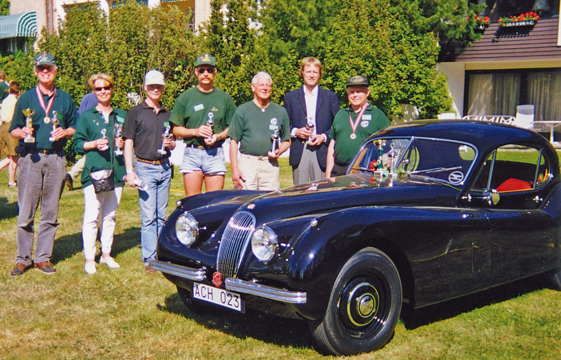 Vinnere av Concours d’Elegance på 20-årsjubileet i 1998.