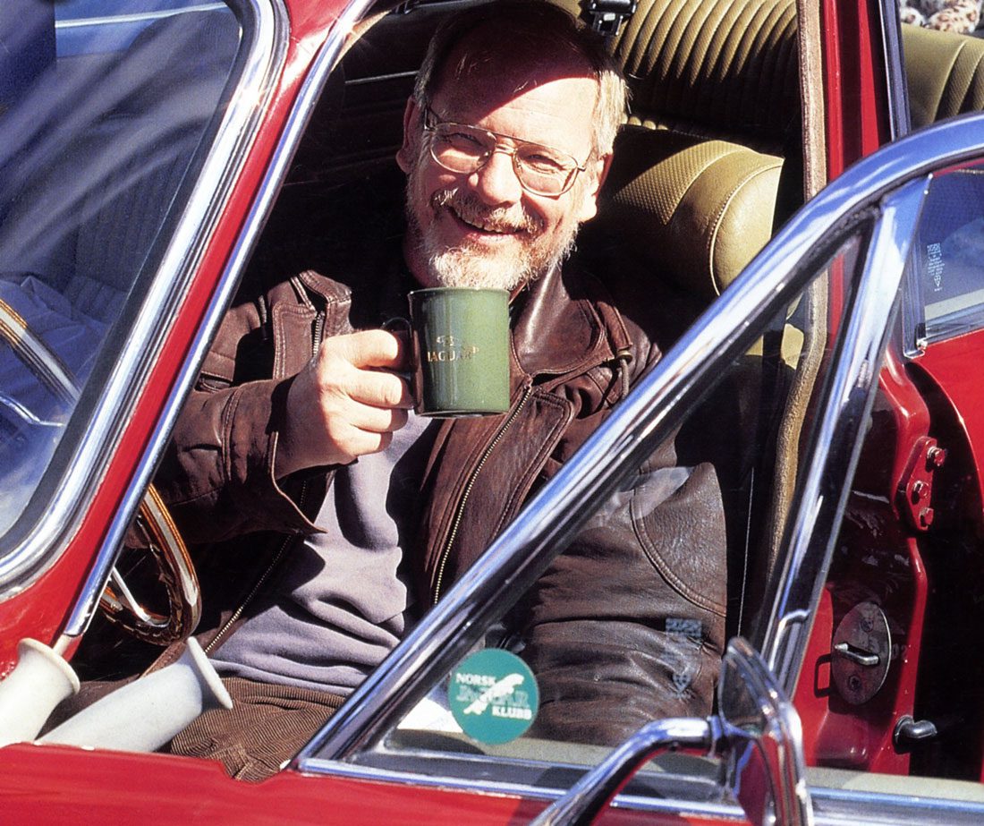 Asbjørn Sverd får illustrere den gode stemningen som råder i klubben i 2001.